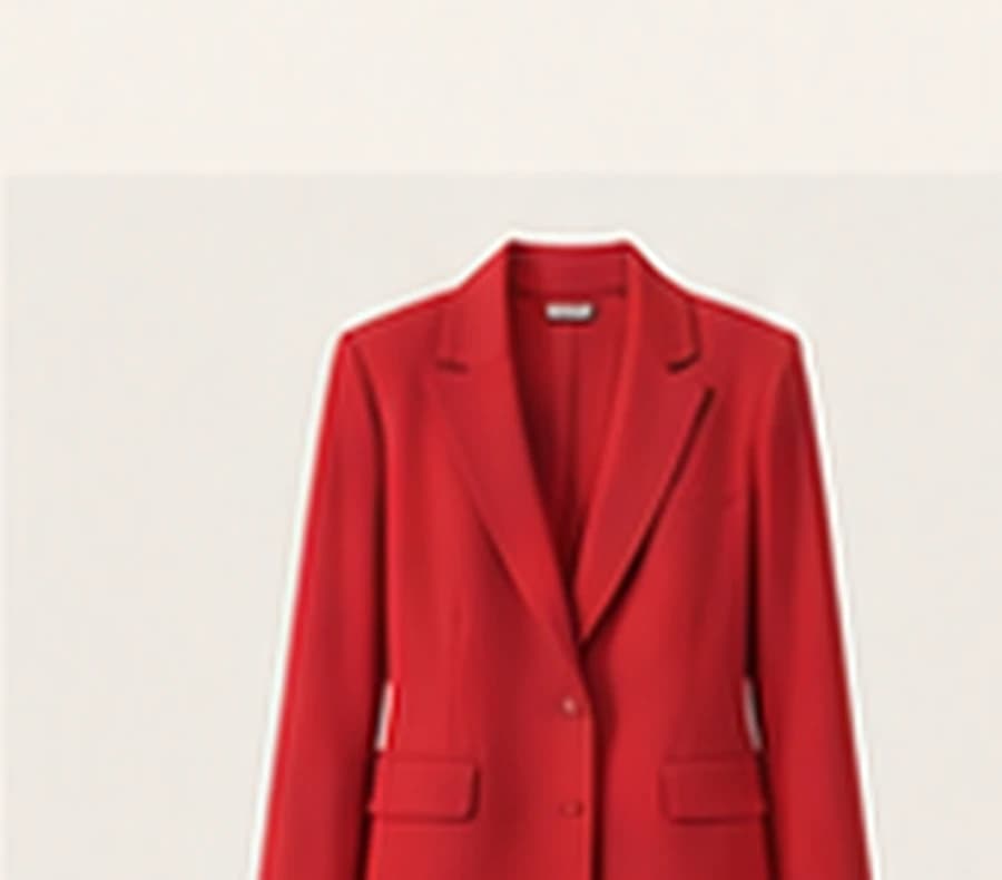 Blazer rojo Paris